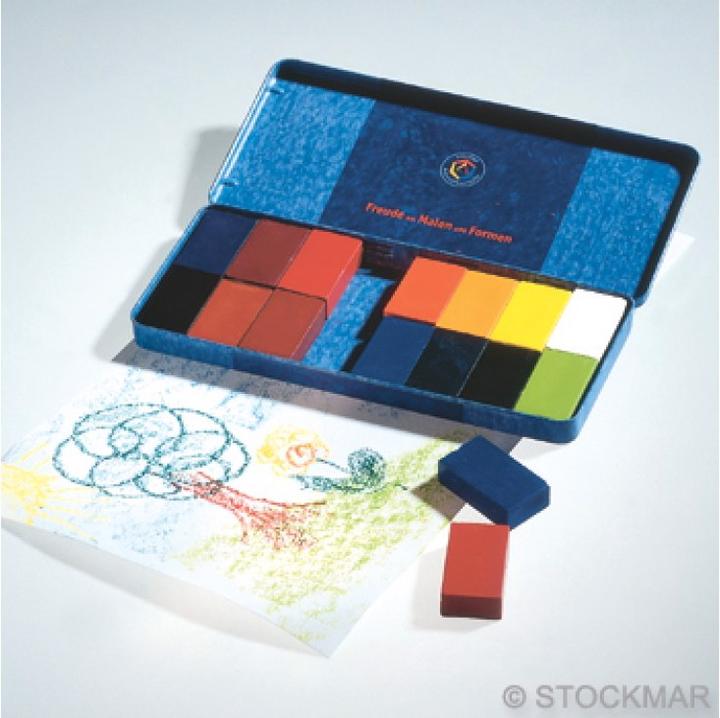 Actual product image Stockmar Wax crayon block (Multicoloured, 16 x)
