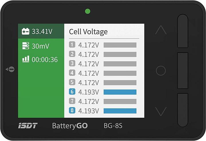 Actual product image Isdt BG-8S Smart Battery Checker