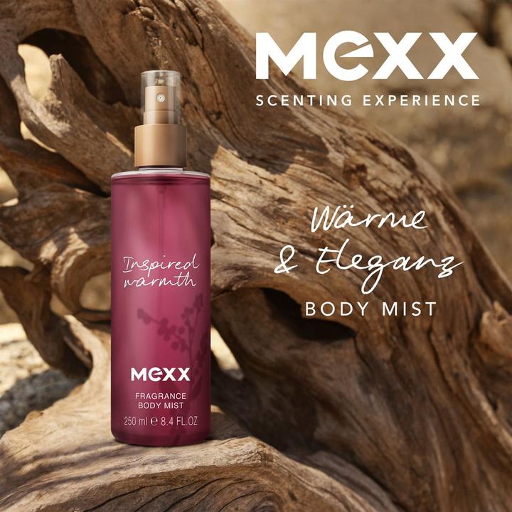 Actual product image Mexx INSPIRED Warmth Body Splash 250 ml (Body lotion, 250 ml)