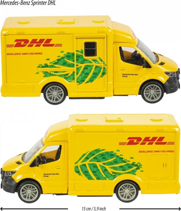 Actual product image Simba Mercedes-Benz Sprinter DHL