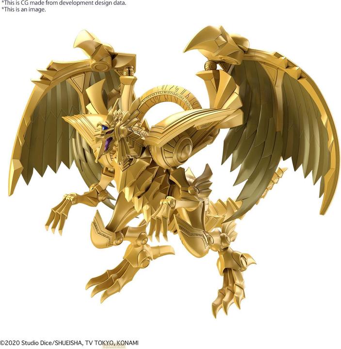 Bandai YU-GI-OH! -Figure-rise stand. Amplified Winged dragon of Ra -Model Kit