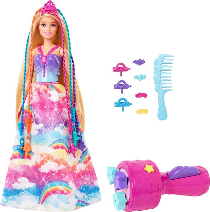 Actual product image Barbie Dreamtopia braided pass princess