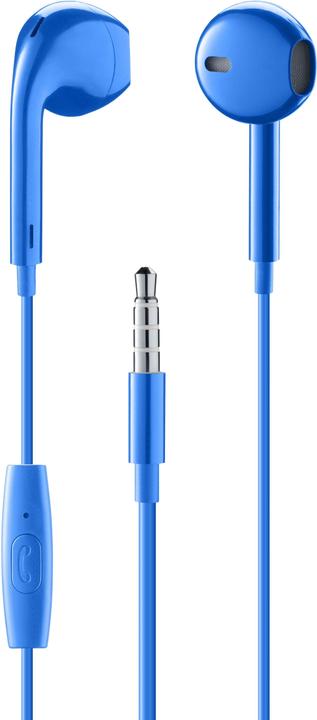 Immagine prodotto Cellularline Musica e suoni Auricolari a capsula blu (Cablato)