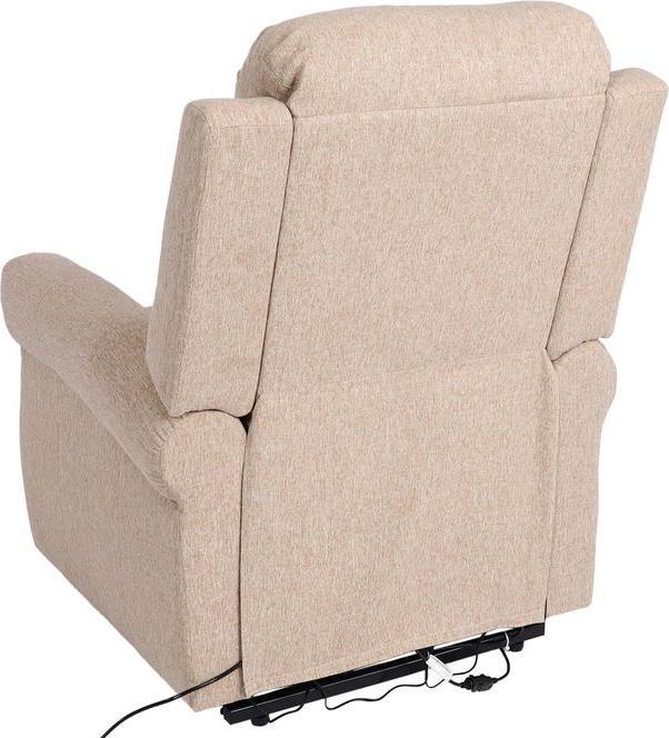 Produktbild Mendler Fernsehsessel HWC-K63, Relaxsessel Sessel, Liegefunktion Aufstehhilfe Massage Heizfunktion, Stoff/Te
