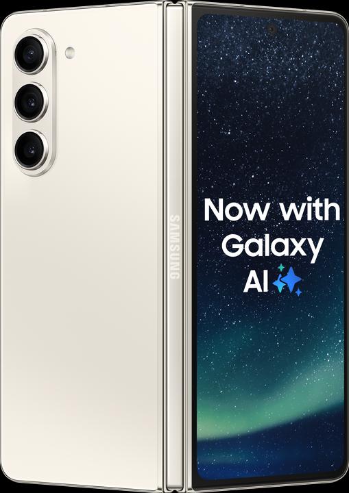 Actual product image Samsung Galaxy Z Fold5 (256 GB, Cream, 7.60", Dual SIM, 50 Mpx, 5G)