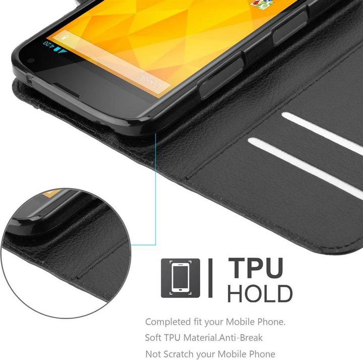 Image du produit Cadorabo Book avec fonction stand Cover (LG Nexus 4)