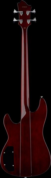 Image du produit Hagstrom Guitare basse, Super Swede, Natural Mahogany (Guitare électrique, Acajou naturel)
