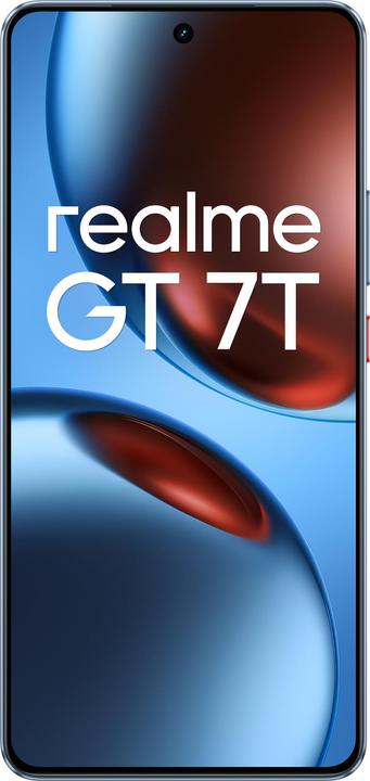 Immagine prodotto realme GT 7T 5G Dual Sim 12GB RAM 256GB - Blue (256 GB, IceSense Blu, 6.80", Doppia SIM, 50 Mpx, 5G)