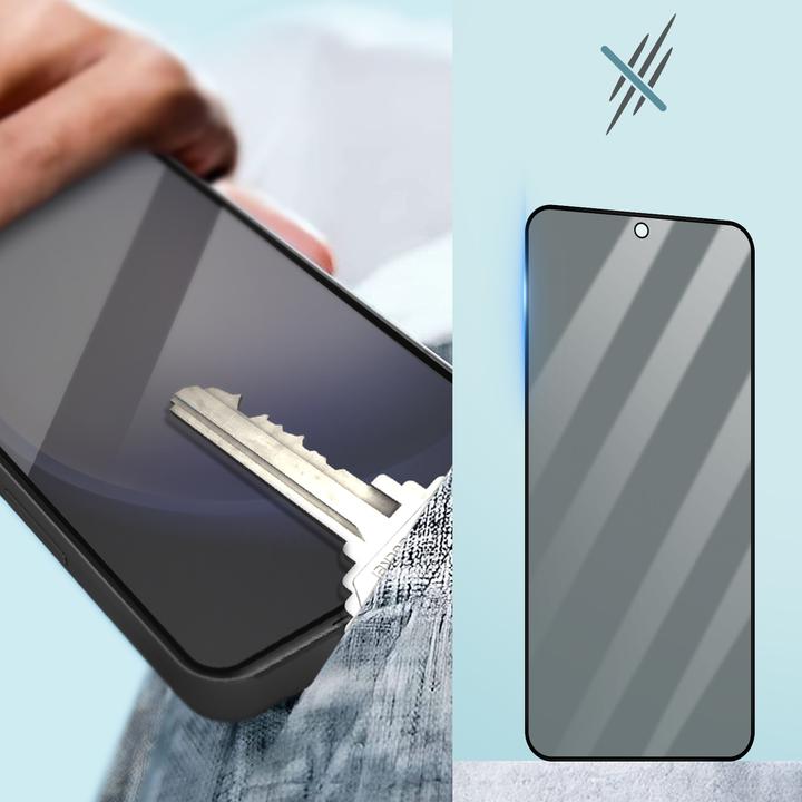 Actual product image Avizar Privacy glass screen protector (1 Piece, Samsung Galaxy A54 5G)