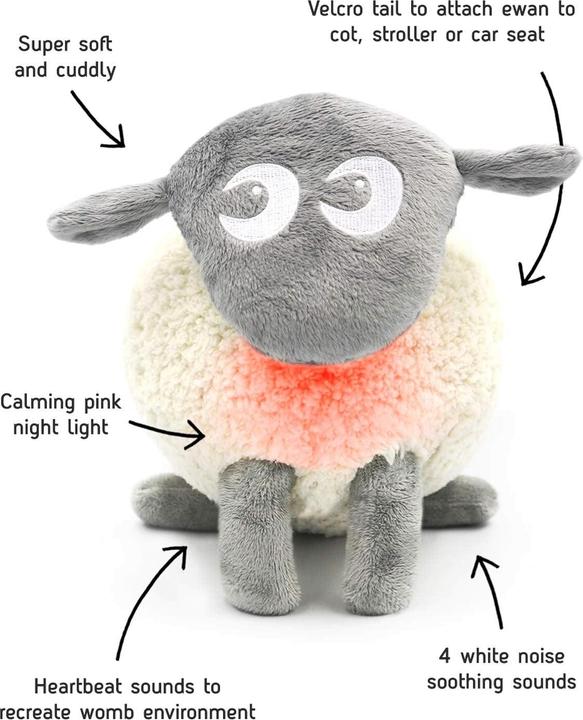 Image du produit Sweet Dreamers Ewan, le mouton de rêve (17 cm)