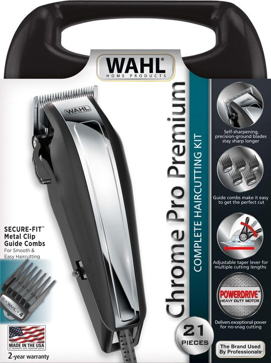 Produktbild Wahl Hair clipper HAIR TRIMMER 79520-5316 NETS (10 ACCESSORIES, 2x COMB, 2x CLIPS CASE)