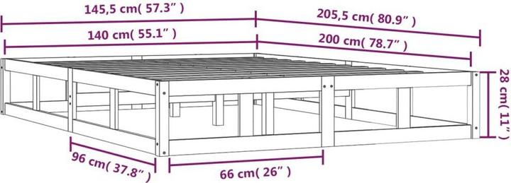 Image du produit VidaXL Seven (140 x 200)