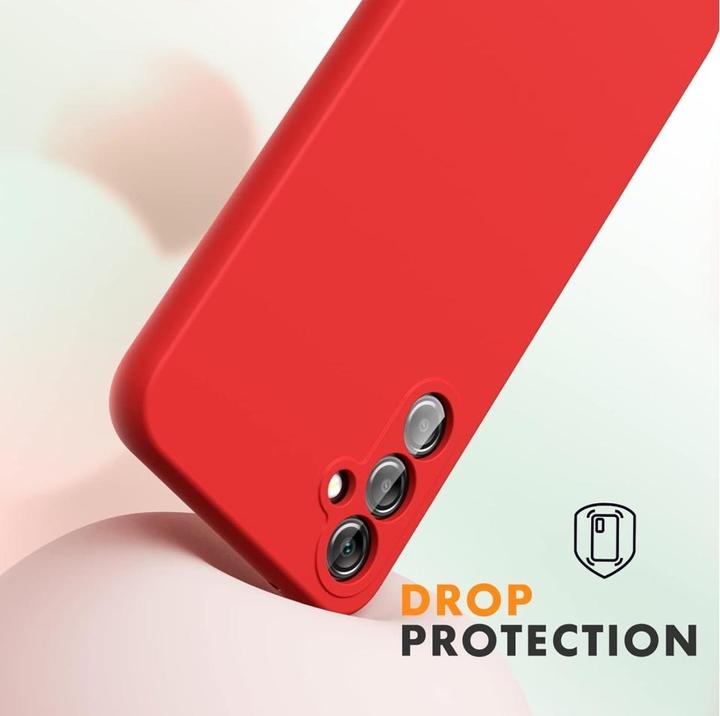 Actual product image Screenguard Samsung Galaxy A34 5G Liquid Silicone Case Cover (Samsung Galaxy A34 5G)