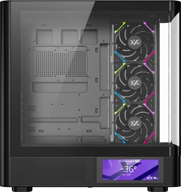 Actual product image xyz X-CS-QUANTUMPRO-B (mATX, ATX, Mini-ITX)