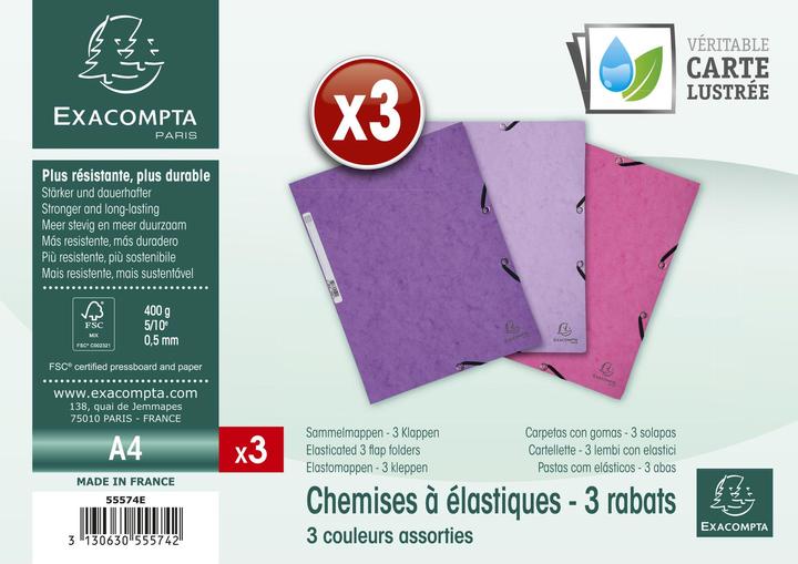 Produktbild Exacompta Sammelmappe mit Gummizug (A4, 1 x)