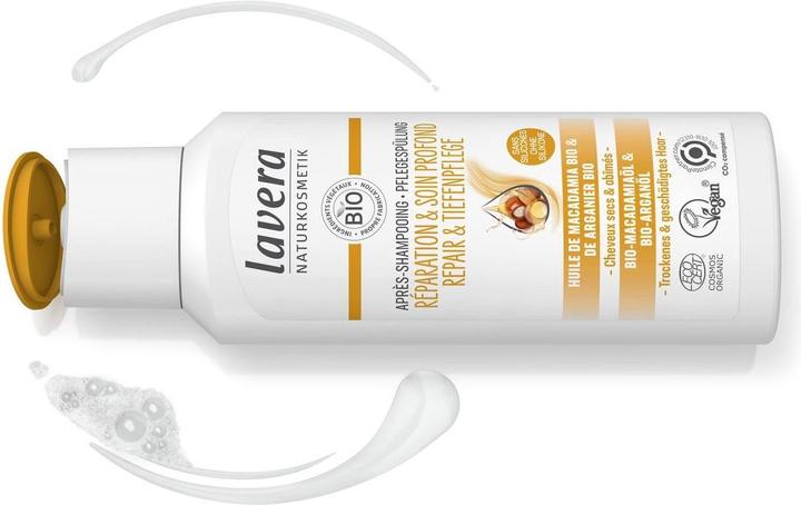 Image du produit Lavera Après-shampooing Réparateur & Soin en profondeur cheveux secs Fl 200 ml (200 ml)