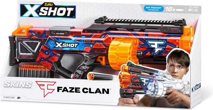 Actual product image Shot Skins Last Stand Faze with 16 Darts