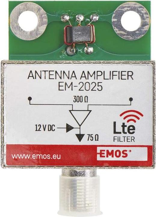 Actual product image Emos Antenna preamplifier 25dB VHF/UHF (Amplifier)