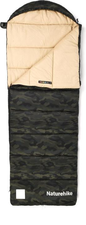 Produktbild Naturehike Warmy square with hat warming cotton sleeping bag M300/Grey/right