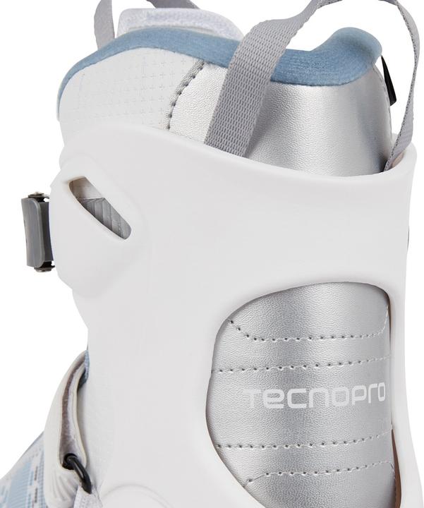 Image du produit Tecnopro Maverick 1.0 patin de hockey sur glace femme (taille : 41.0, 900 black/bluelight/silver) (41)