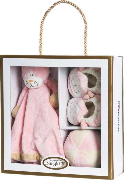Produktbild Teddykompaniet Diinglisar, Geschenkbox, Katze rosa