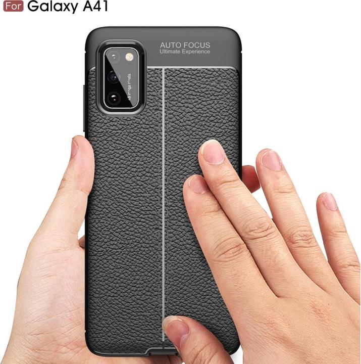Immagine prodotto Screenguard Samsung Galaxy A41 Custodia Design in pelle TPU Cover (Samsung Galaxy A41)