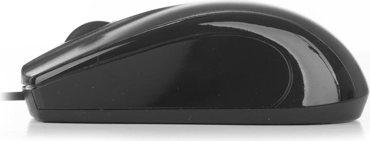 Produktbild NGS Black Mist Maus rechts USB Typ-A Optisch 800 DPI (Kabelgebunden)
