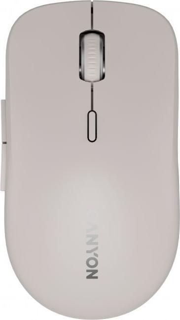 Productafbeelding Canyon Computer mouse mouse MW-12 Dual band Wireless Beige (Bedraad)