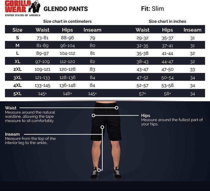 Immagine prodotto Gorilla Wear Pantaloni Glendo Grigio chiaro (S)