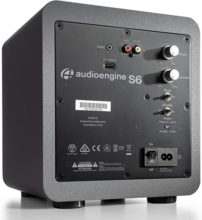 Produktbild Audioengine S6 Powered Subwoofer (1 Stk., 140 W)