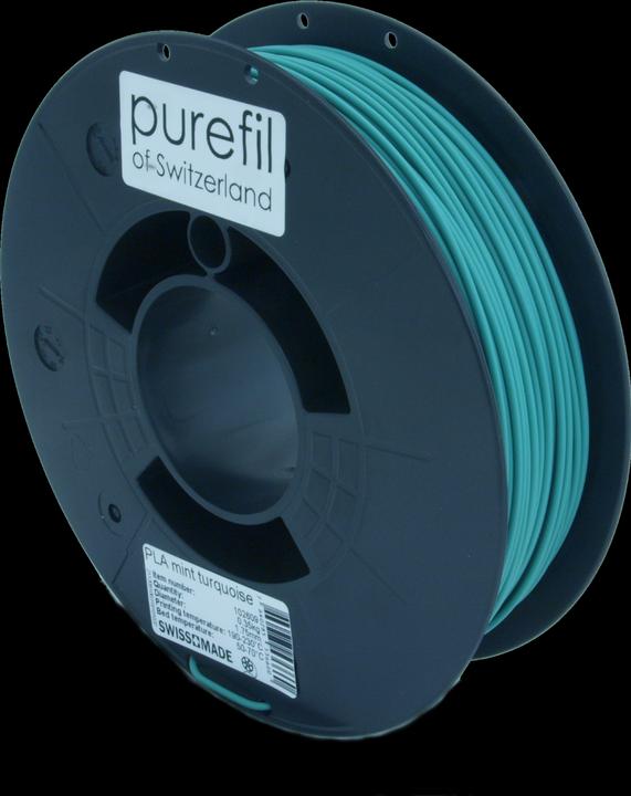 Actual product image Purefil abs filament (PLA, 1.75 mm, 350 g, Turquoise)