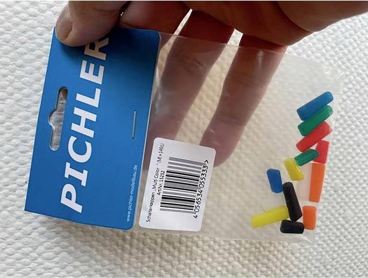 Actual product image Pichler Switch Caps Multi Colour 14er