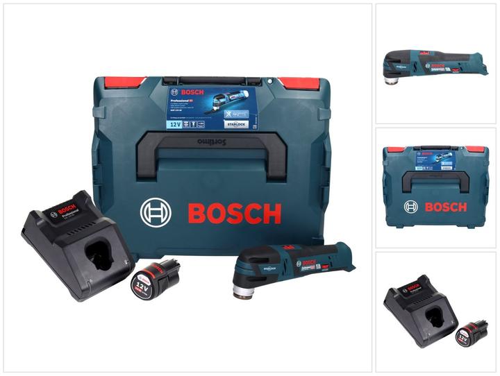 Produktbild Bosch Professional Bosch GOP 12V-28 Professional Akku Multi Cutter 12 V Brushless + 1x Akku 3,0 Ah + Ladegerät + Tauchs