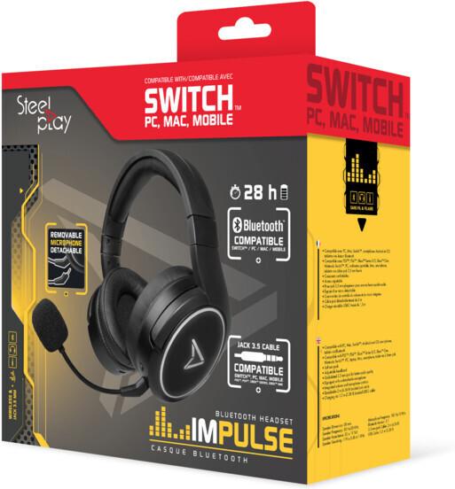 Actual product image Steelplay EckoWave Bluetooth Headset (Wireless, Cable)