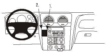 Immagine prodotto Brodit 853467 Supporto auto GMC Envoy
