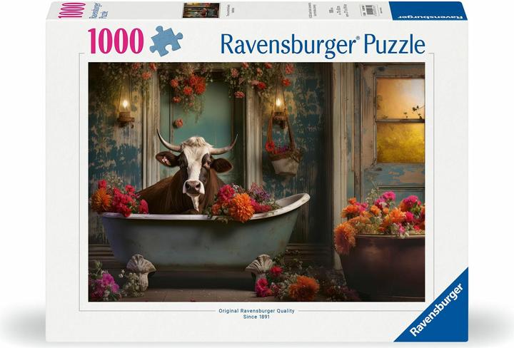 Produktbild Ravensburger Die Kuh in der Badewanne (1000 Teile)