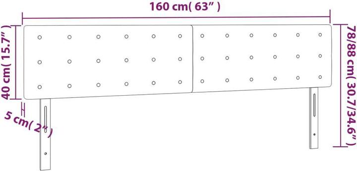 Actual product image VidaXL Kalli (160 x 5 cm)