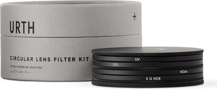 Immagine prodotto Urth Kit di filtri UV, polarizzatori circolari (CPL), ND64, Soft Grad ND8 da 58 mm (Plus+) (Filtro UV, 58 mm)