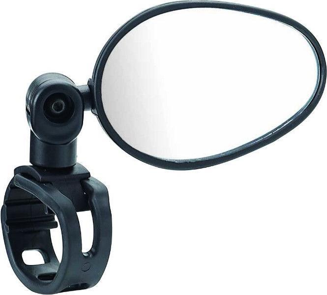 Left or right hanger-mounted rearview mirror