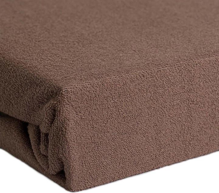 Casativo Drap housse de luxe en éponge pour lit double (180 x 200 cm)