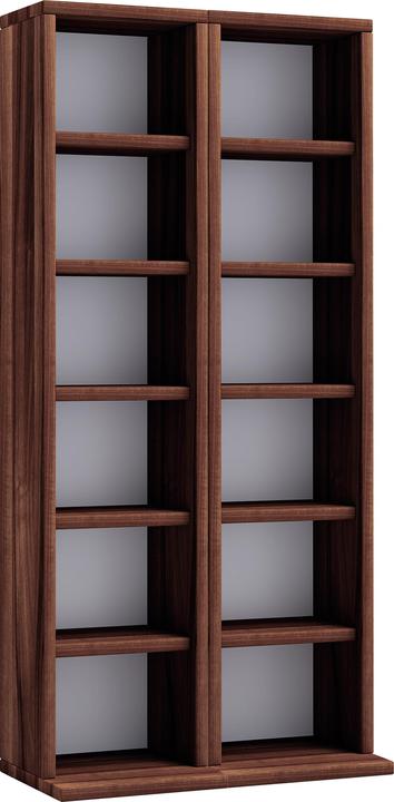 Produktbild VCM Holz CD DVD Stand Regal Milano (42 x 20 x 92 cm)