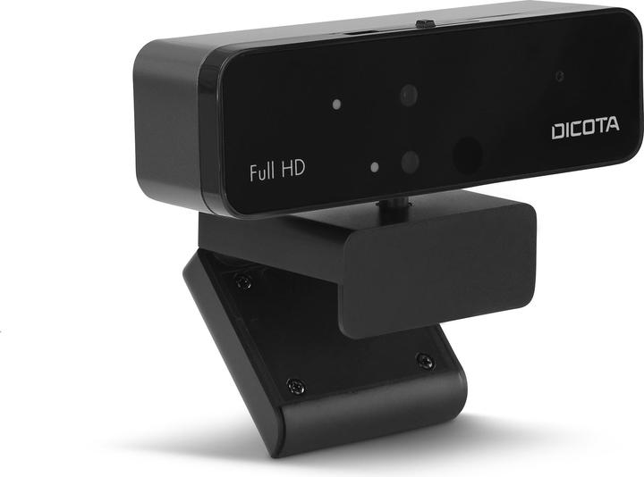 Dicota Webcam PRO Riconoscimento del volto (2 Mpx)