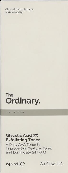 Produktbild The Ordinary Glycolic Acid 7% Exfoliating Toner (240 ml)