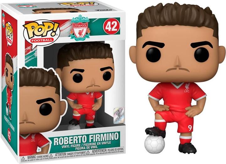 Actual product image Funko Pop! Football - Liverpool : Roberto Firmino (42)