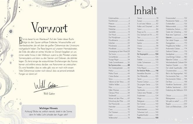 Immagine prodotto Wundervolle Welt der Sterne (Tedesco, Angela Rizza, Birgit Reit, Daniel Long, Will Gater, 2021)