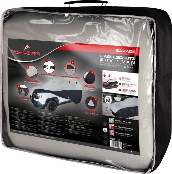 Image du produit Walser Bâche anti-grêle SUV M 460 x 175 x 145 cm