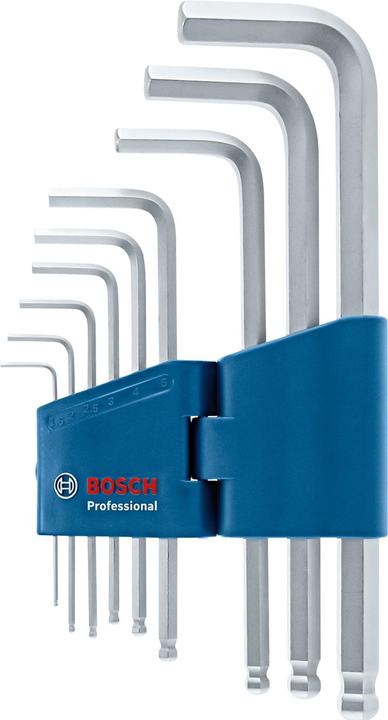Image du produit Bosch Professional Jeu de tournevis d'angle Hex 9pcs.