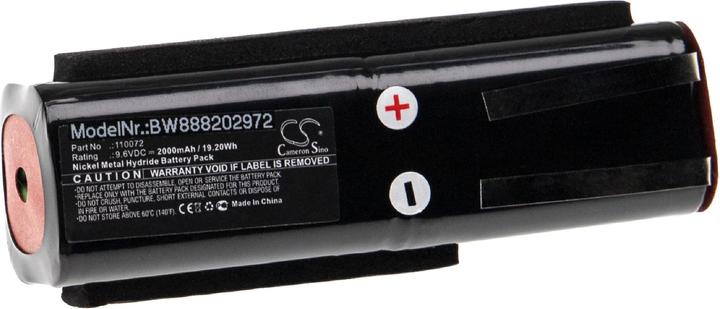 Produktbild XCell Medizintechnik-Akku als Ersatz für Schiller 110072 - 2000mAh, 9,6V, NiMH (9.60 V, 2000 mAh)