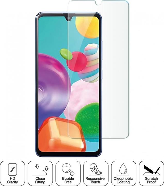 Image du produit Screenguard Samsung Galaxy A41 Film de protection en verre blindé Case Friendly Design (1 pièce(s), Samsung Galaxy A41)