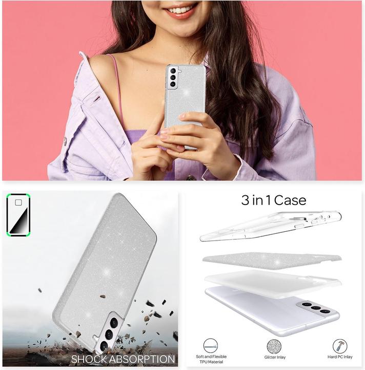 Produktbild Nalia Handyhülle (Samsung Galaxy S21+)